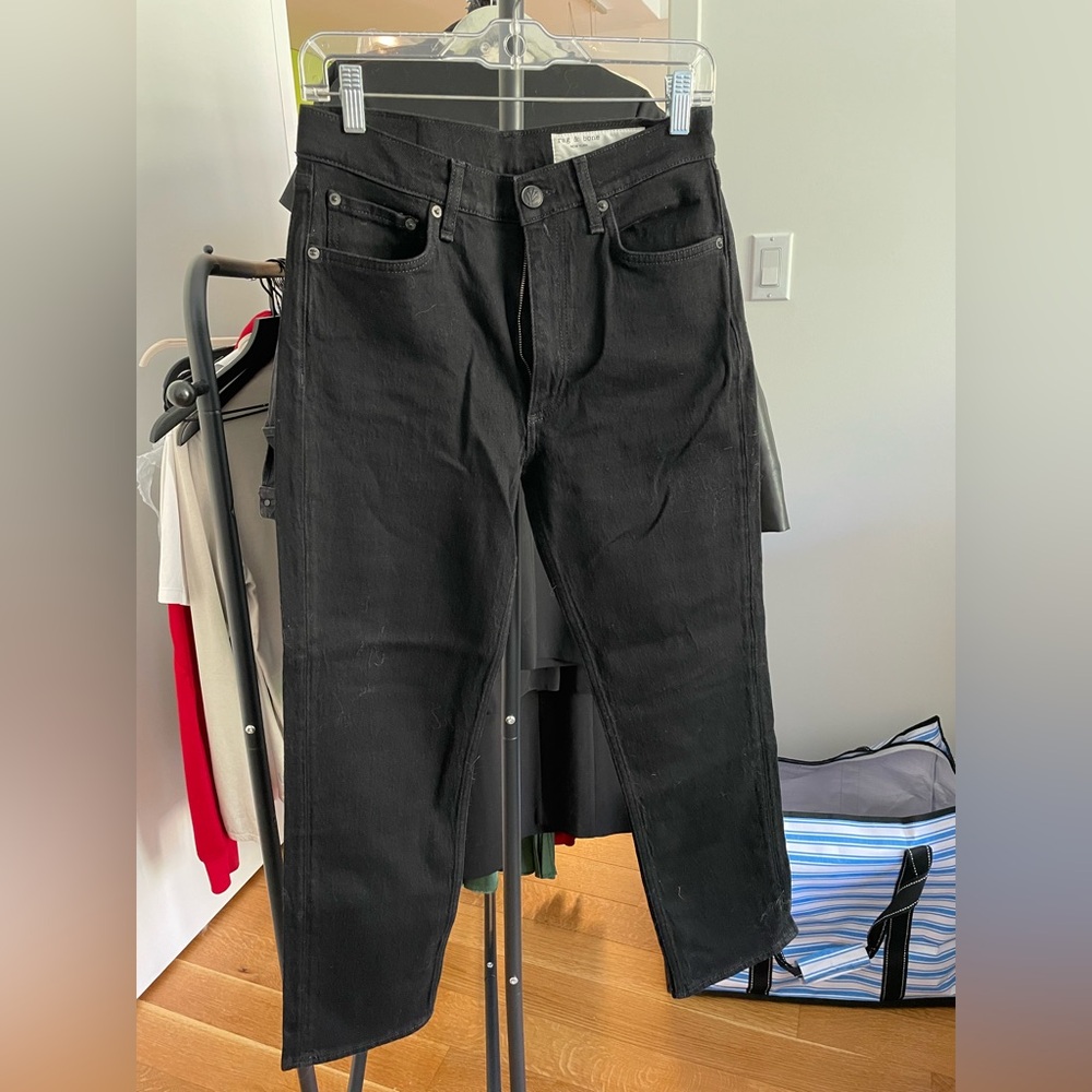 Rag & Bone Harlow balck jeans